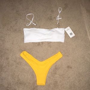 Zaful high rise bikini. Never worn